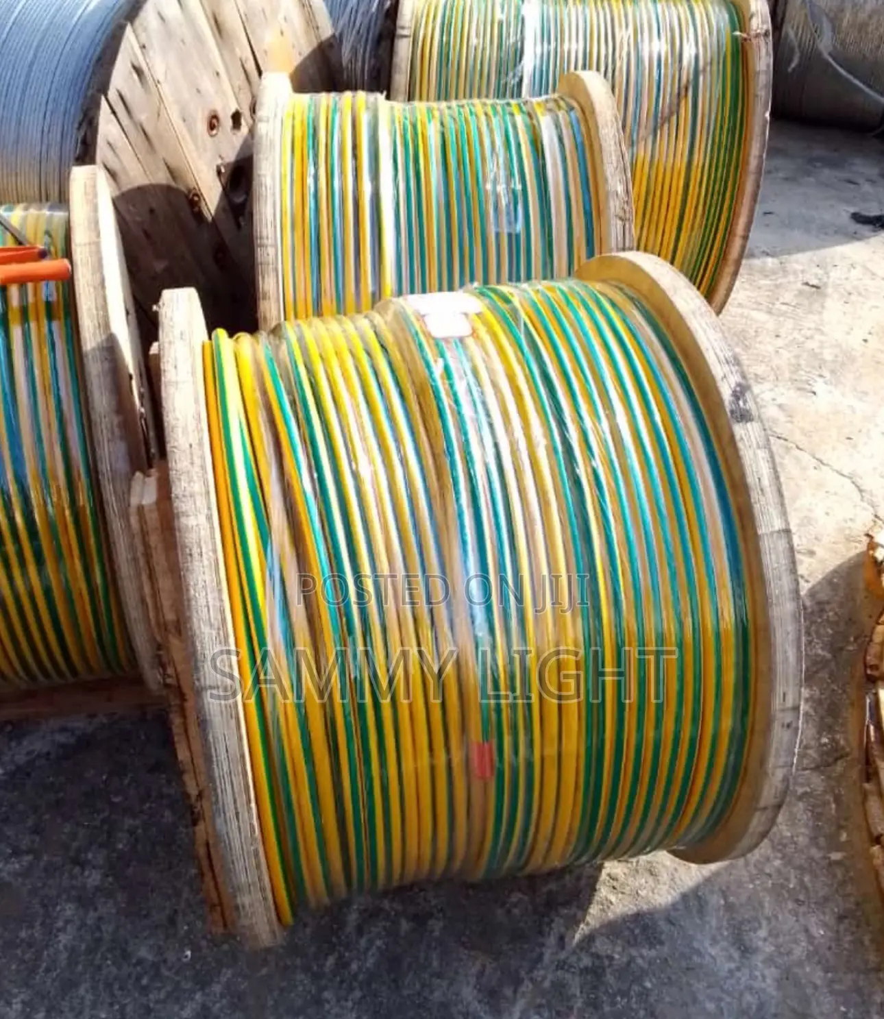 All Types of 35mm Single Core Green and Yellow