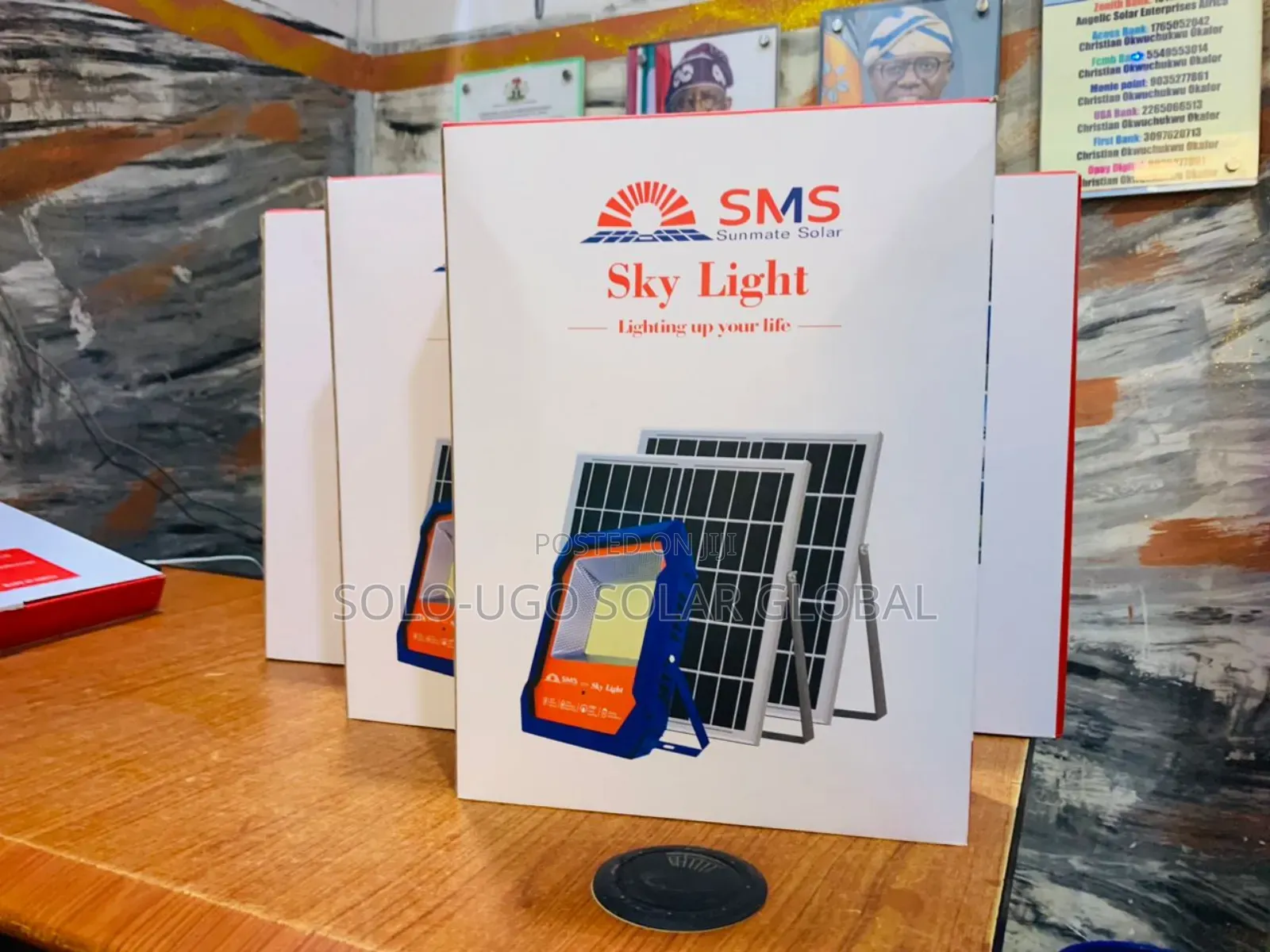 SMS Sky Lights (Solar Flood Light)