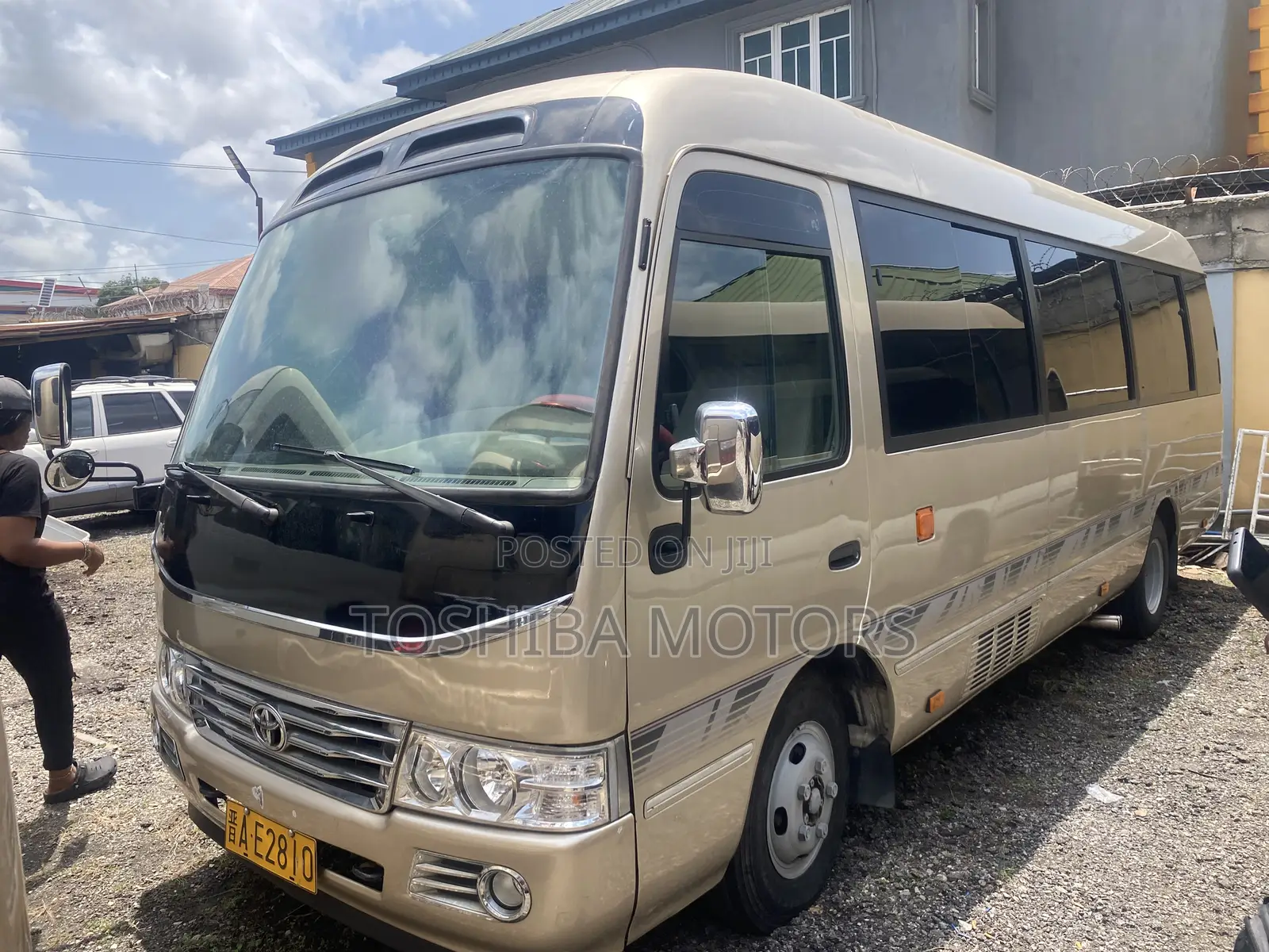 Toyota Coaster 2017 Brown