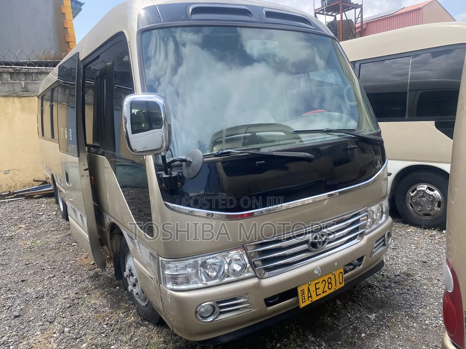 Toyota Coaster 2017 Brown