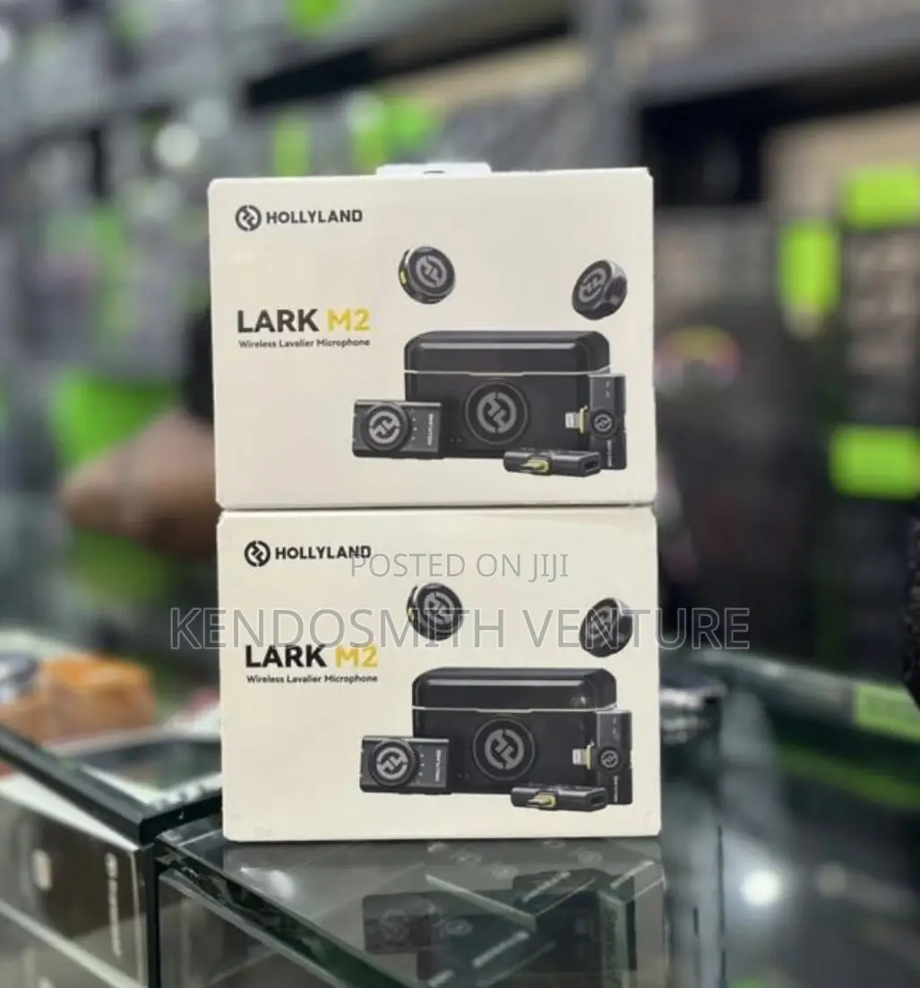 Hollyland Lark M2 Wireless Lavalier Microphone– Premium Audio Recorder