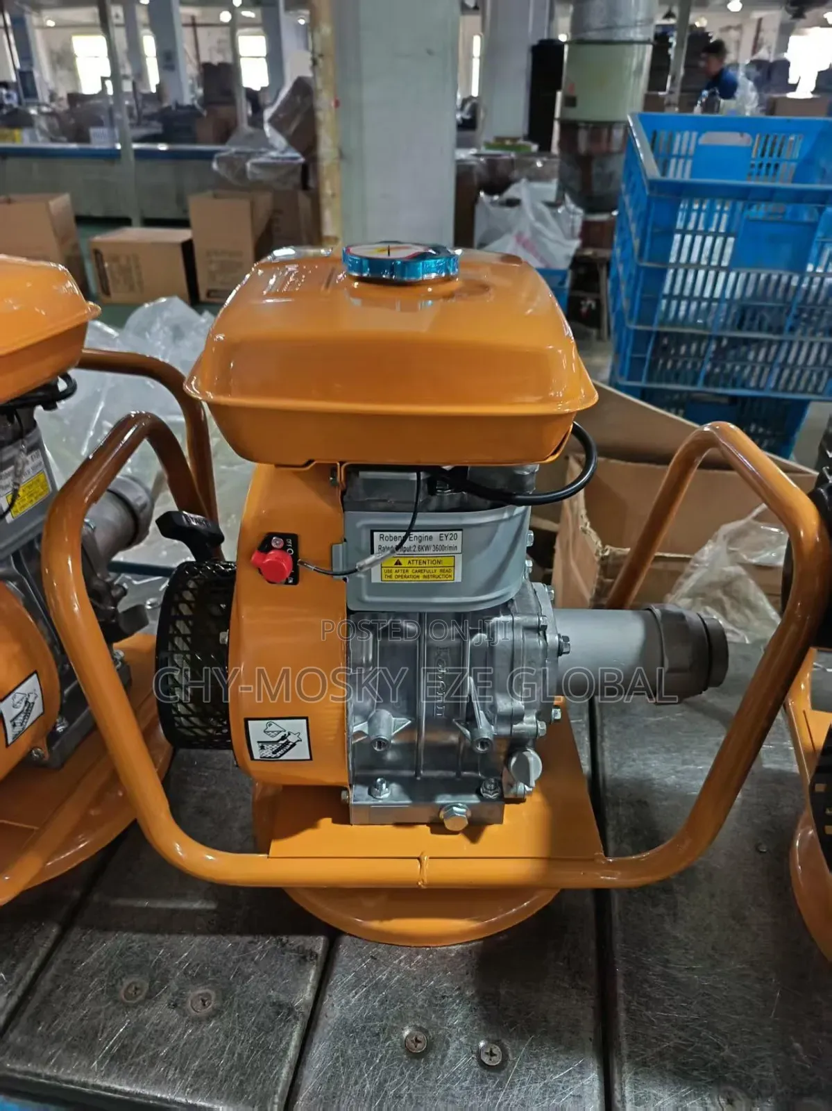 Robin Concrete Vibrator/Poker Machine (With 38mm Hose)