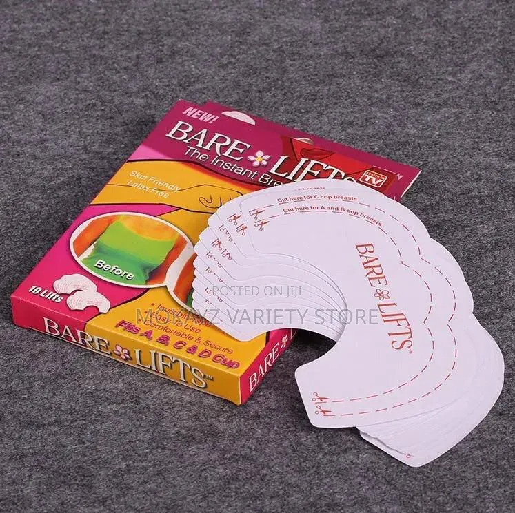 Strapless Bare Lifts (5 Pairs in a Pack)