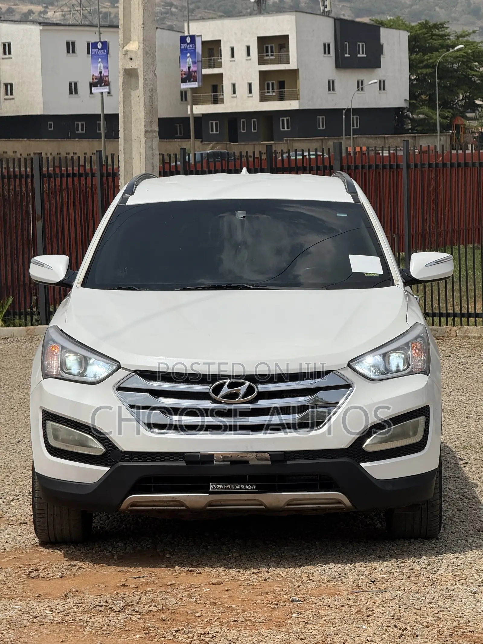 Hyundai Santa Fe Limited 4dr SUV AWD (3.3L 6cyl 6A) 2014 White