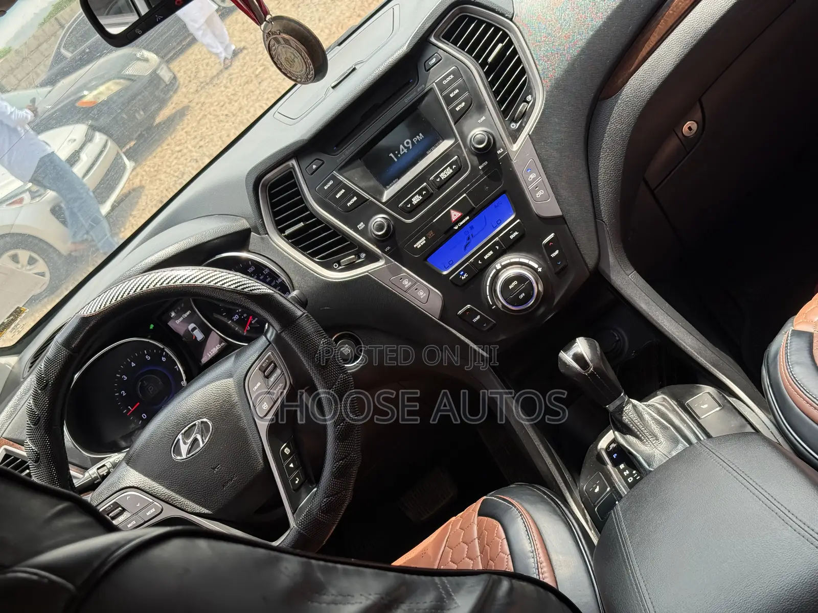 Hyundai Santa Fe Limited 4dr SUV AWD (3.3L 6cyl 6A) 2014 White