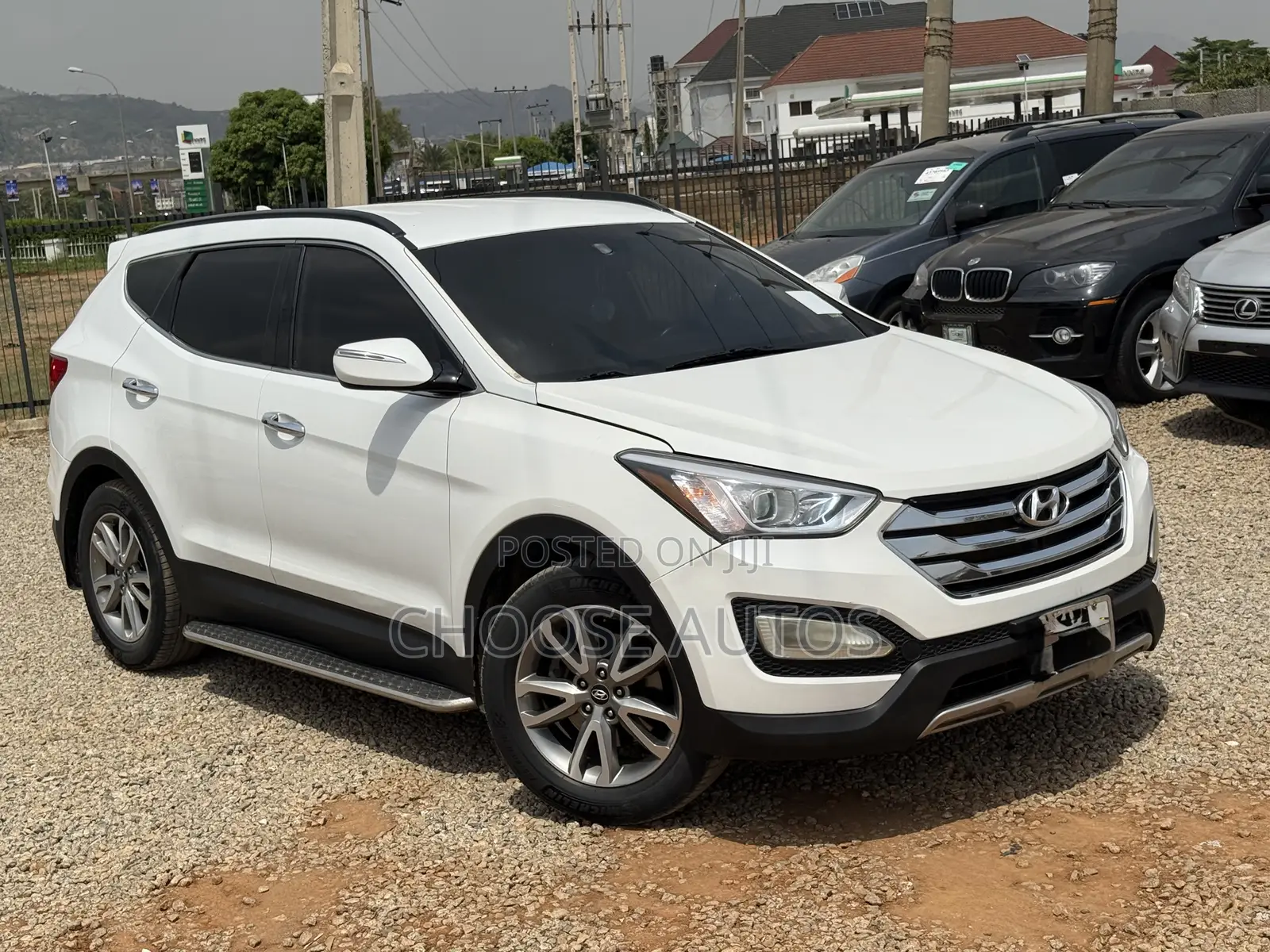 Hyundai Santa Fe Limited 4dr SUV AWD (3.3L 6cyl 6A) 2014 White