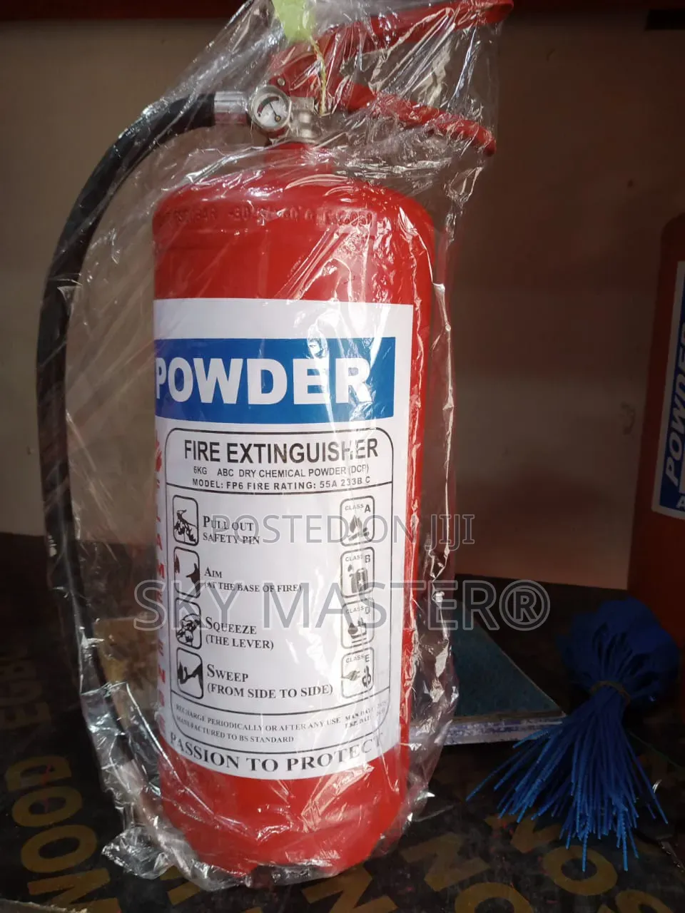 6kg Fire Extinguisher Powder