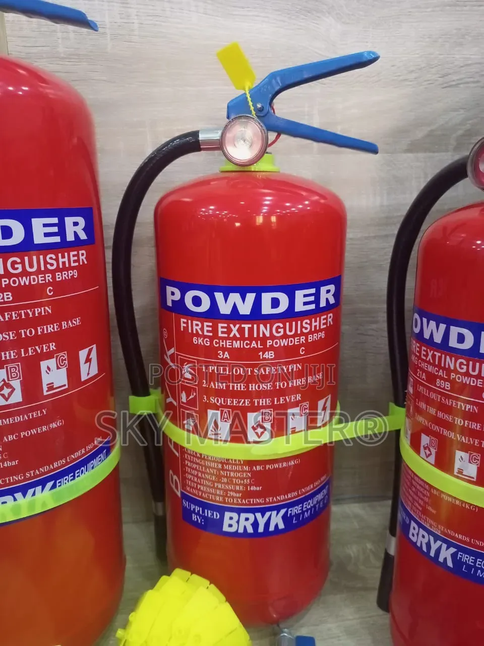 6kg Fire Extinguisher Powder
