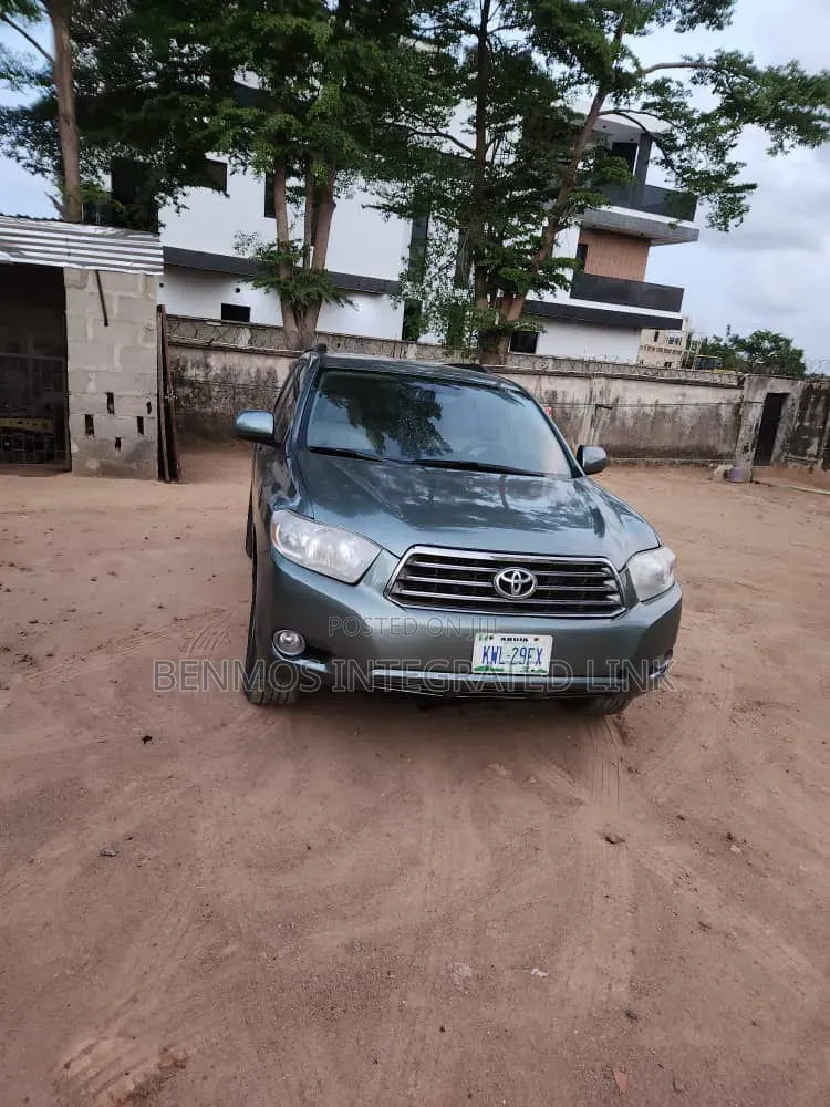 Toyota Highlander Limited 2008 Gray