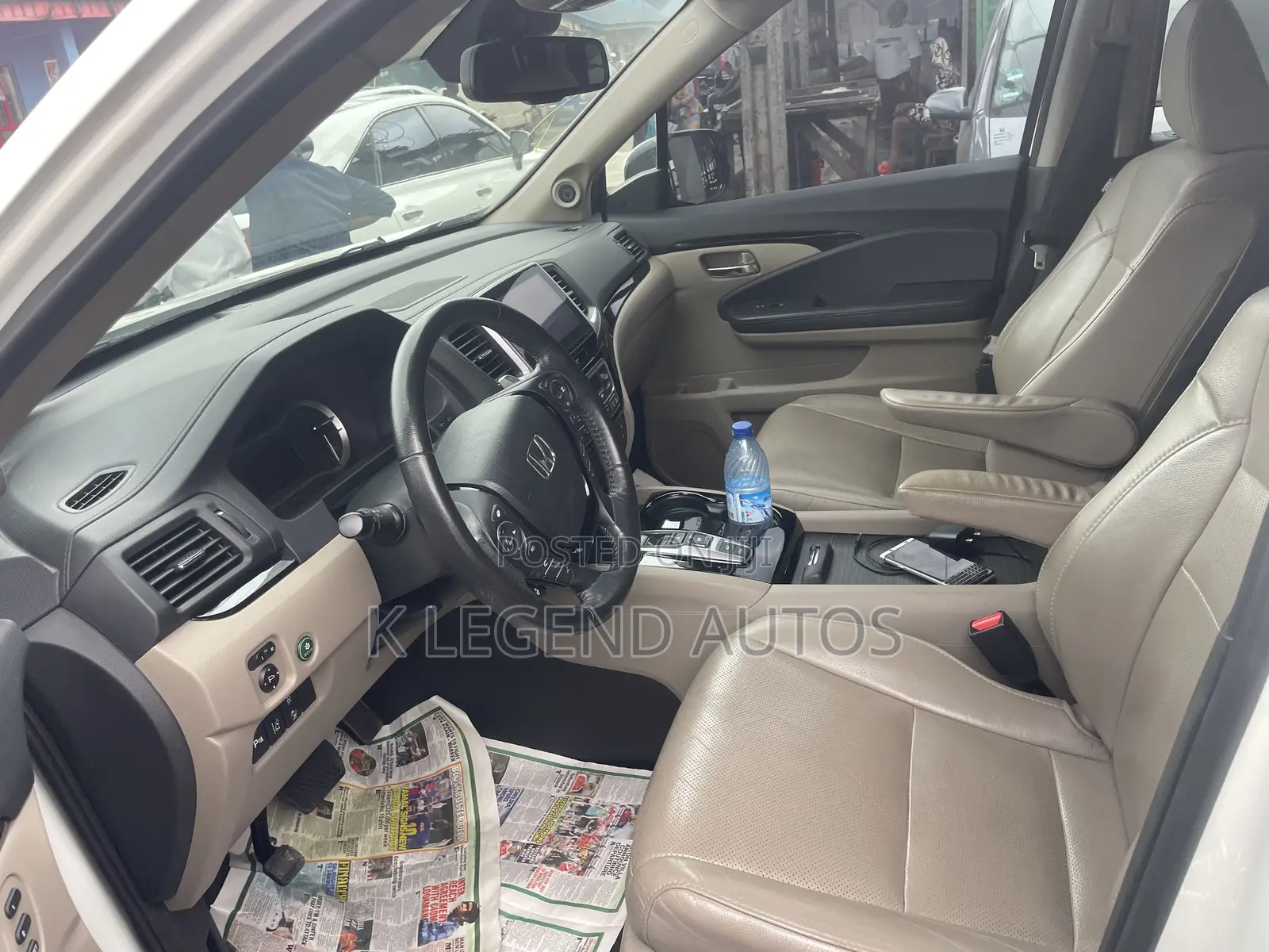 Honda Pilot Elite AWD 2018 White