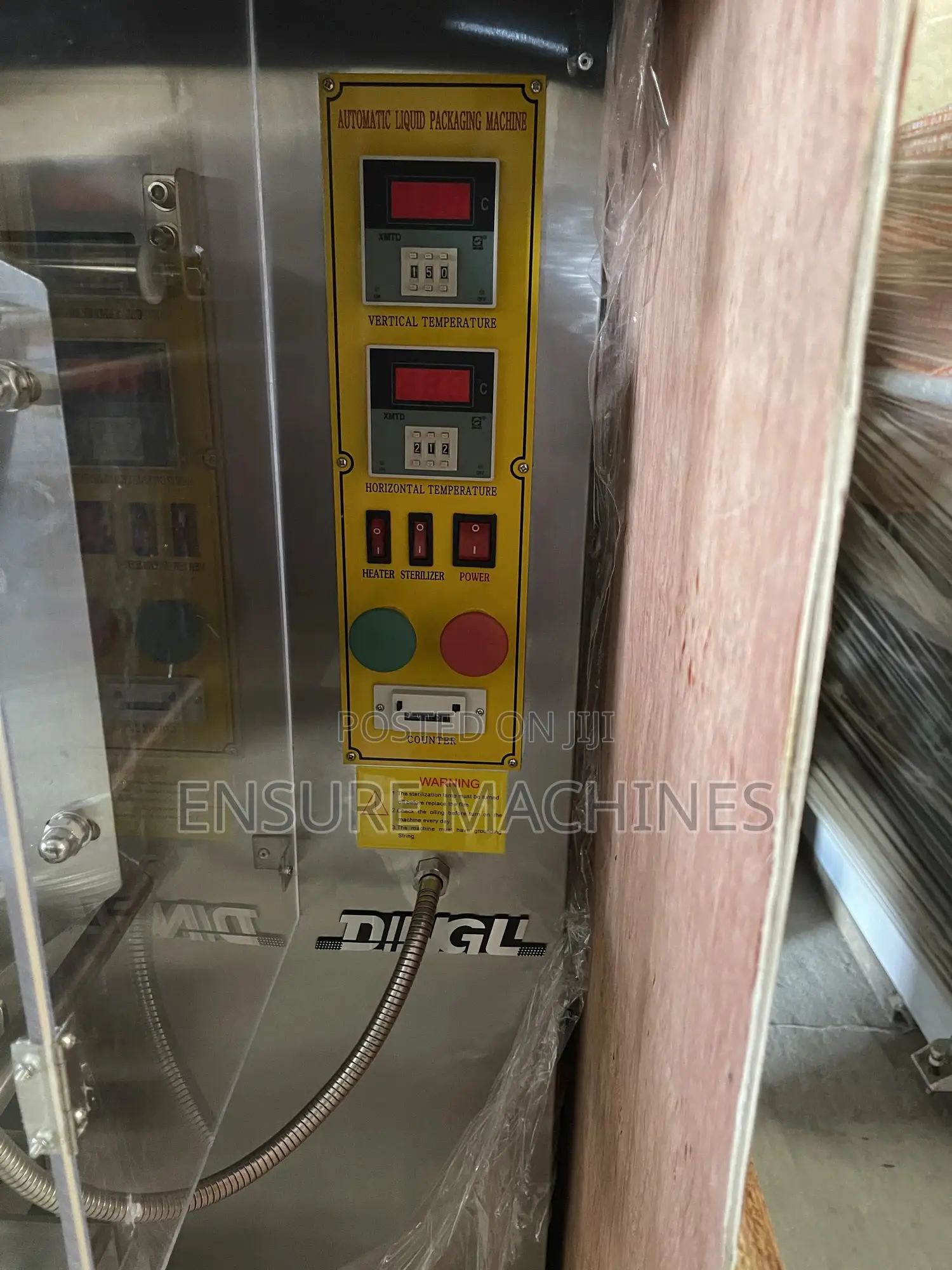 Sachet Pure Water Machines - Dingli Pure Water Machine