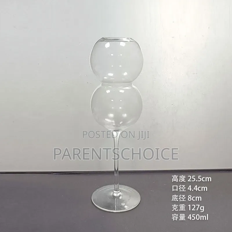 Gourd Shaped Drinking Glass Cup - 1 Pc