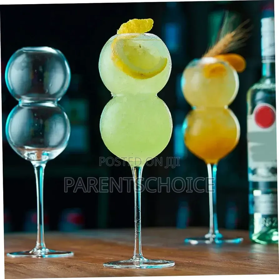 Gourd Shaped Drinking Glass Cup - 1 Pc