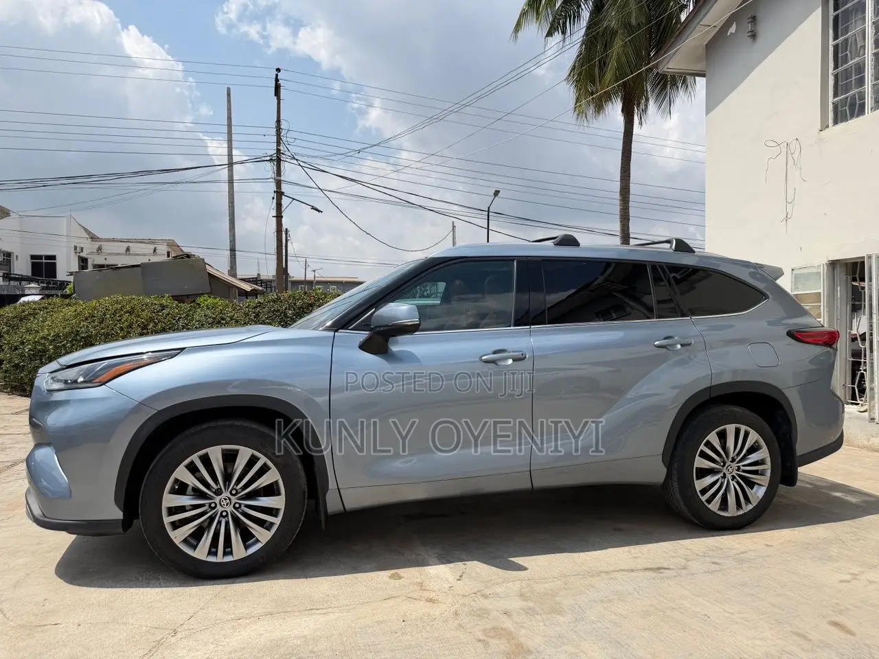 Toyota Highlander Platinum 2022 Gray