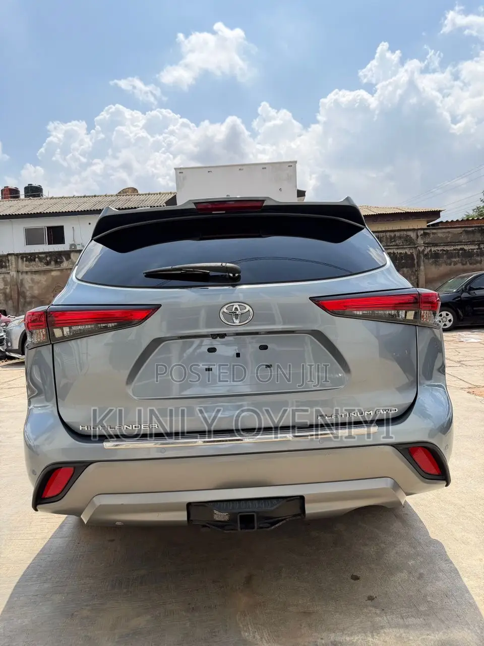 Toyota Highlander Platinum 2022 Gray