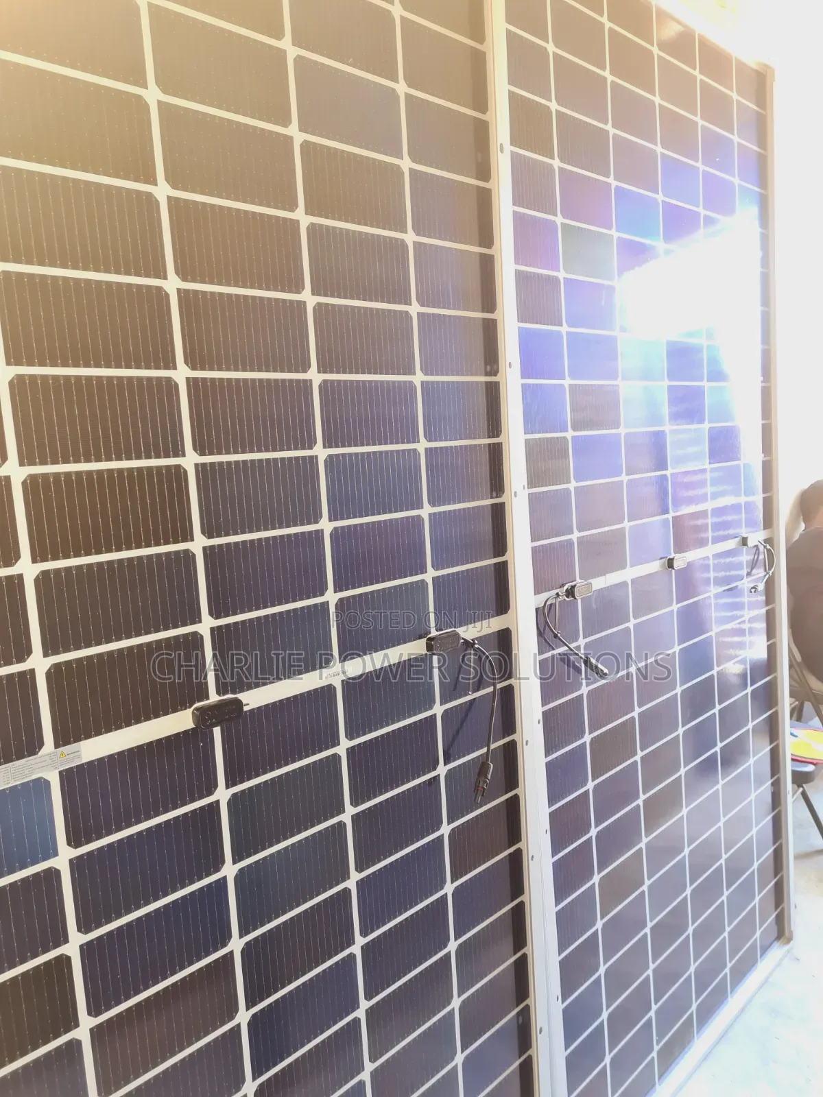 650watts Bifacial Jinko Halfcut Solar Panel