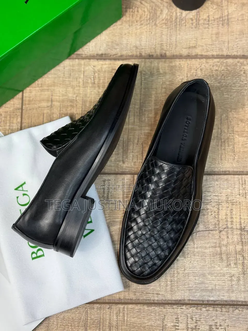 Bottega Veneta Stylish Design Men's Flat Shoes