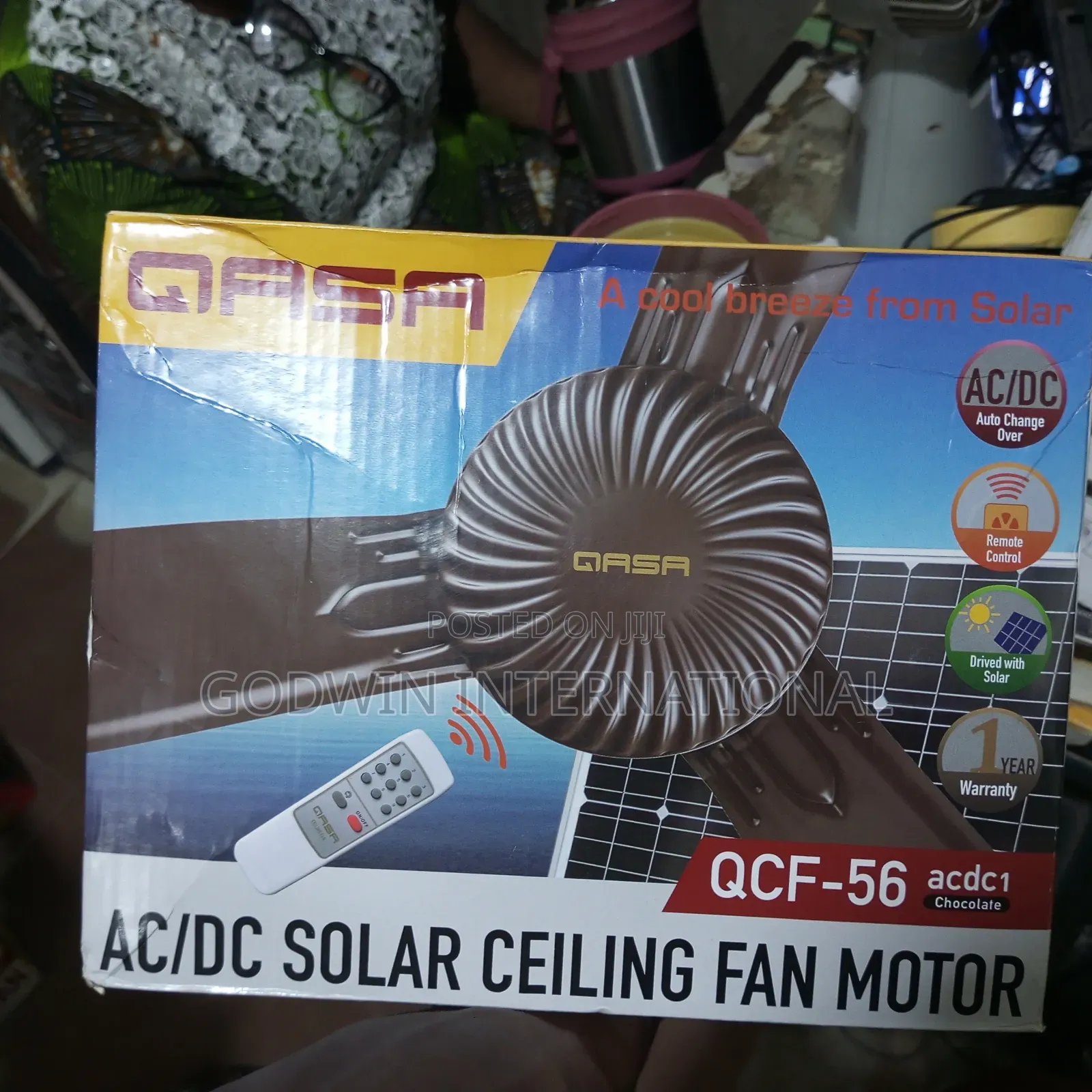 Qasa Solar Fan