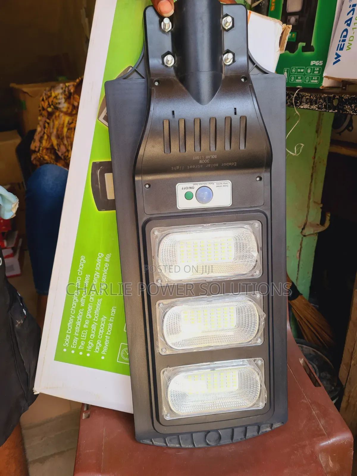 This 3eyes 300watts Solar Streetlight