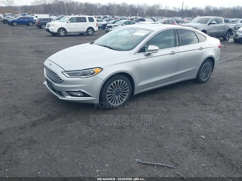 Ford Fusion Titanium AWD 2018 Silver