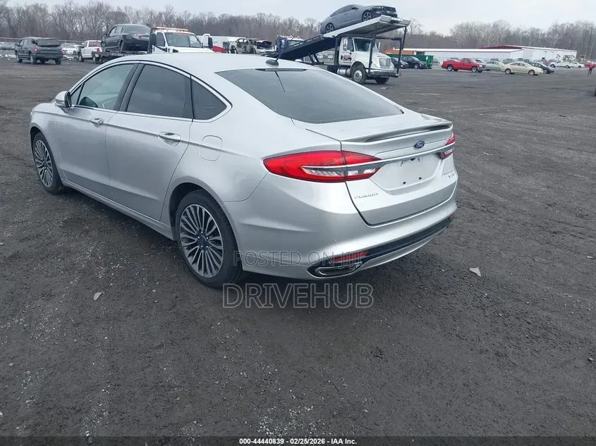 Ford Fusion Titanium AWD 2018 Silver