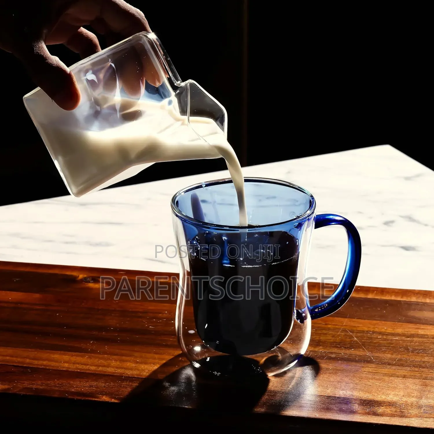350ml Borosilicate Milk Box Carton Glass Cup Juice Glass Milk Carton