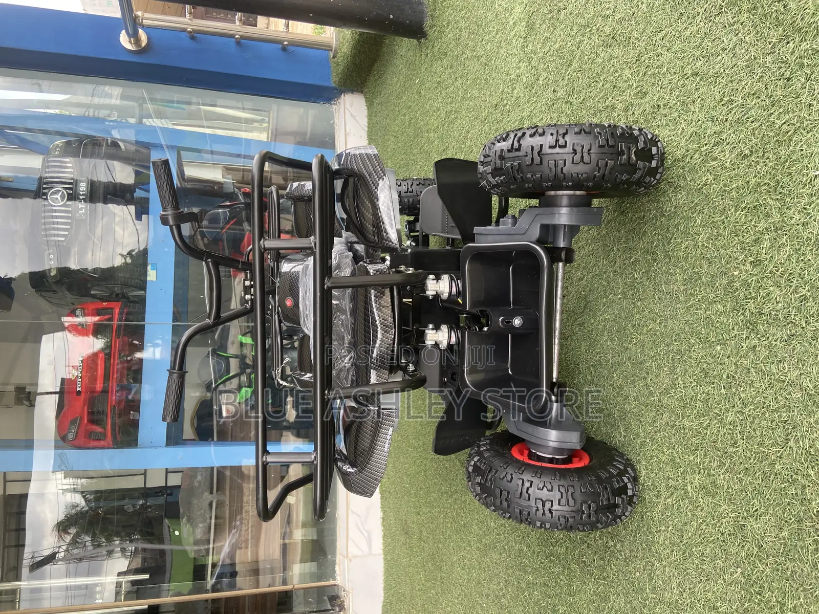 Atv 24volt 4-Wheeler Electric Ride-on Quad Black