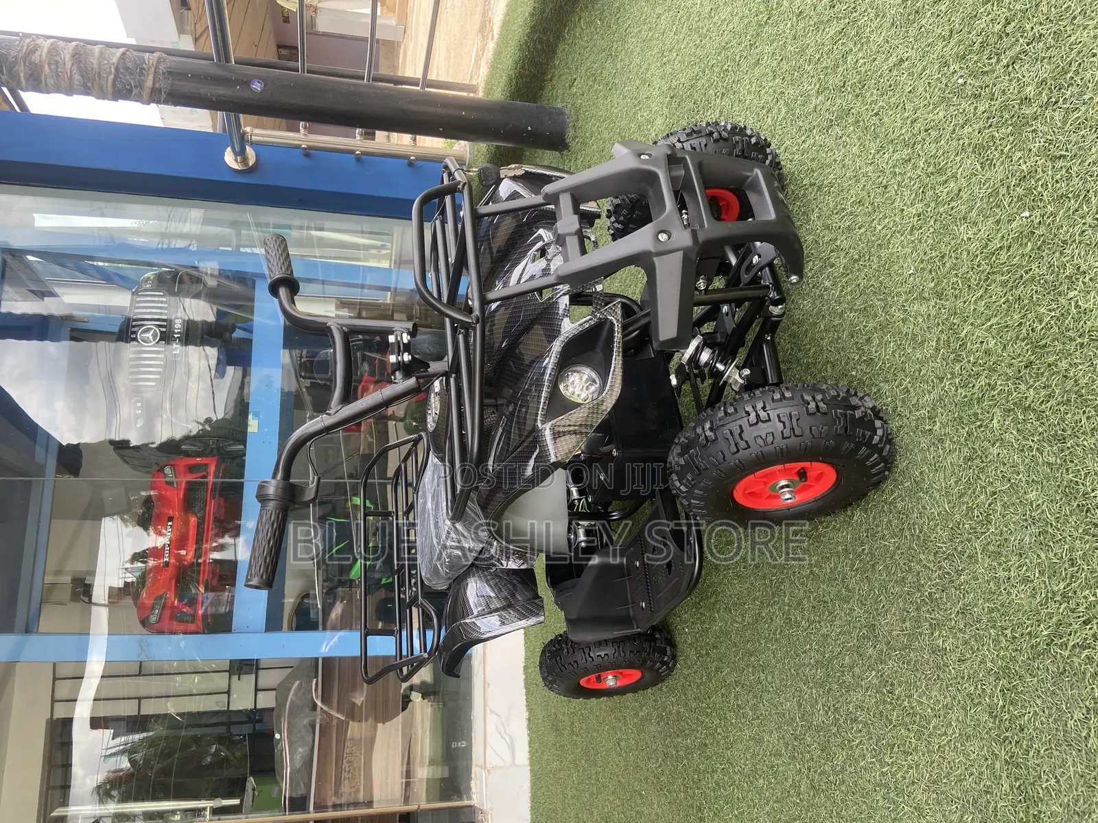 Atv 24volt 4-Wheeler Electric Ride-on Quad Black
