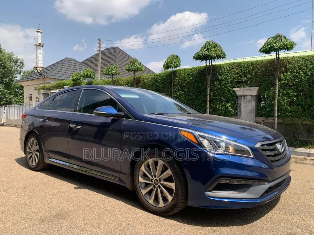 Hyundai Sonata Sport 2.0T 4dr Sedan (2.0L 4cyl Turbo 6A) 2015 Blue