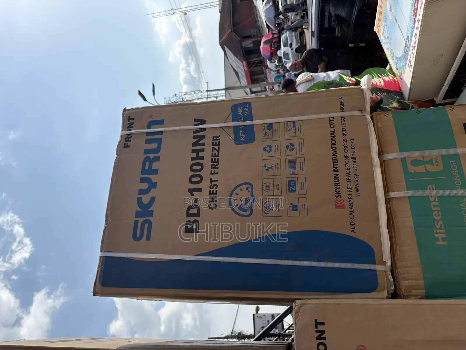 100l Sykrun Freezer