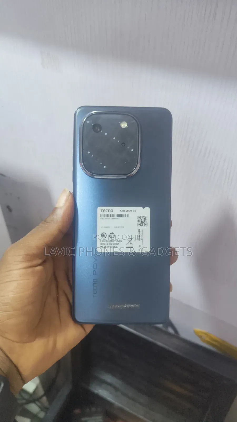 New Tecno Pova 6 Pro 5G 256 GB Black