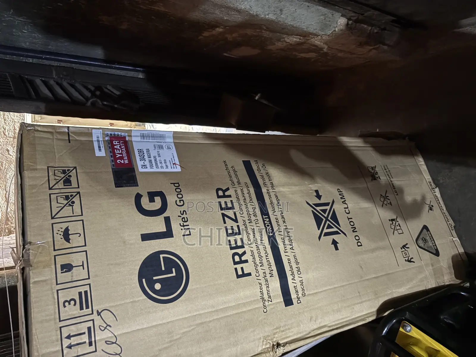 Lg Upright Standing Freezer