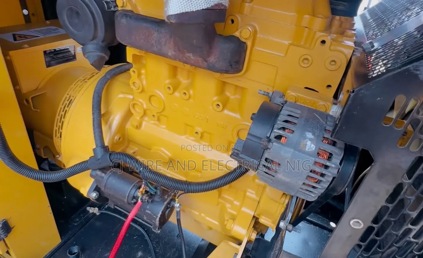 Mantrac Cat 33kva Generator
