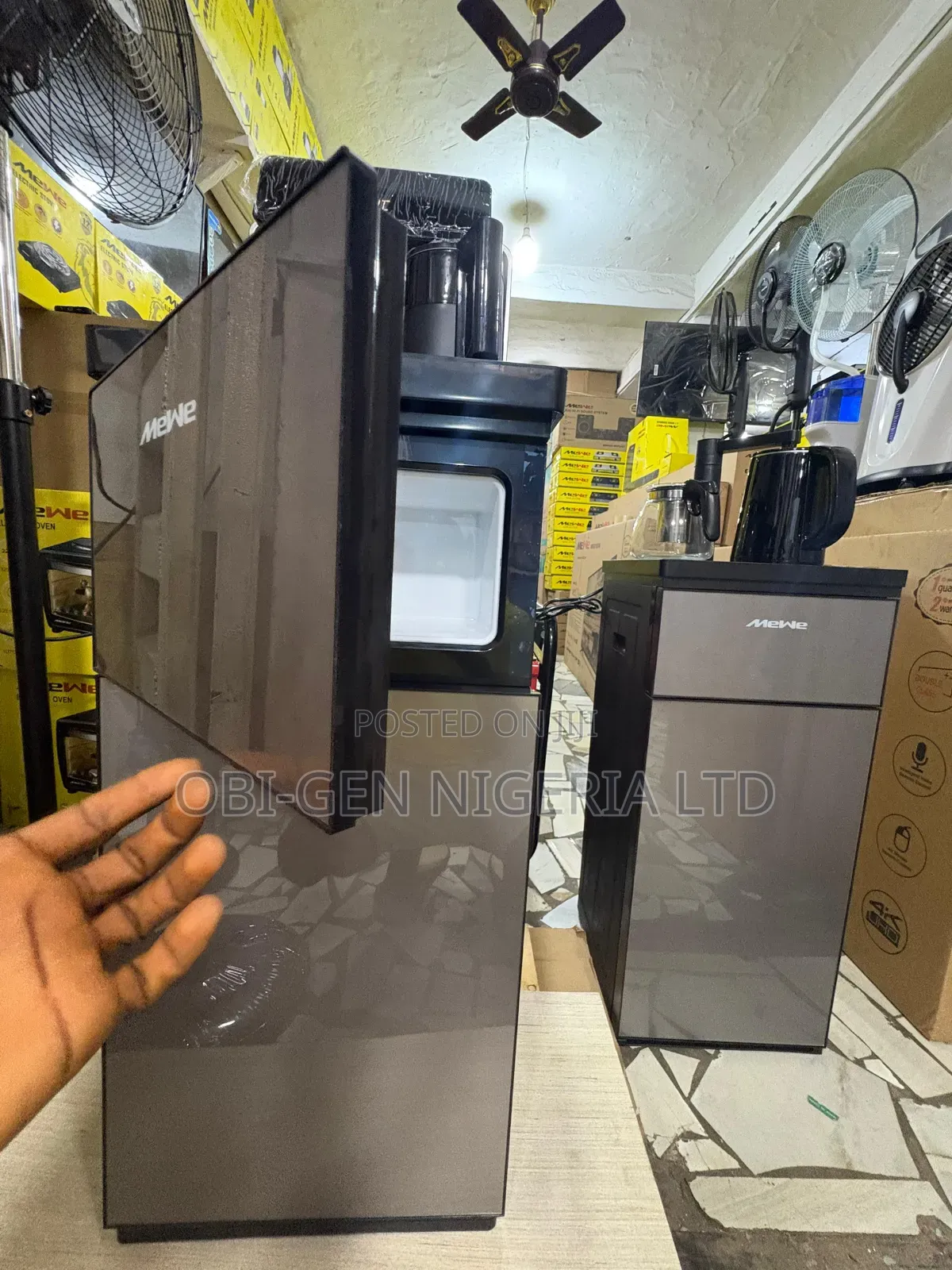 Mewe Bottom-Load Water Dispenser With Tea Bar Set