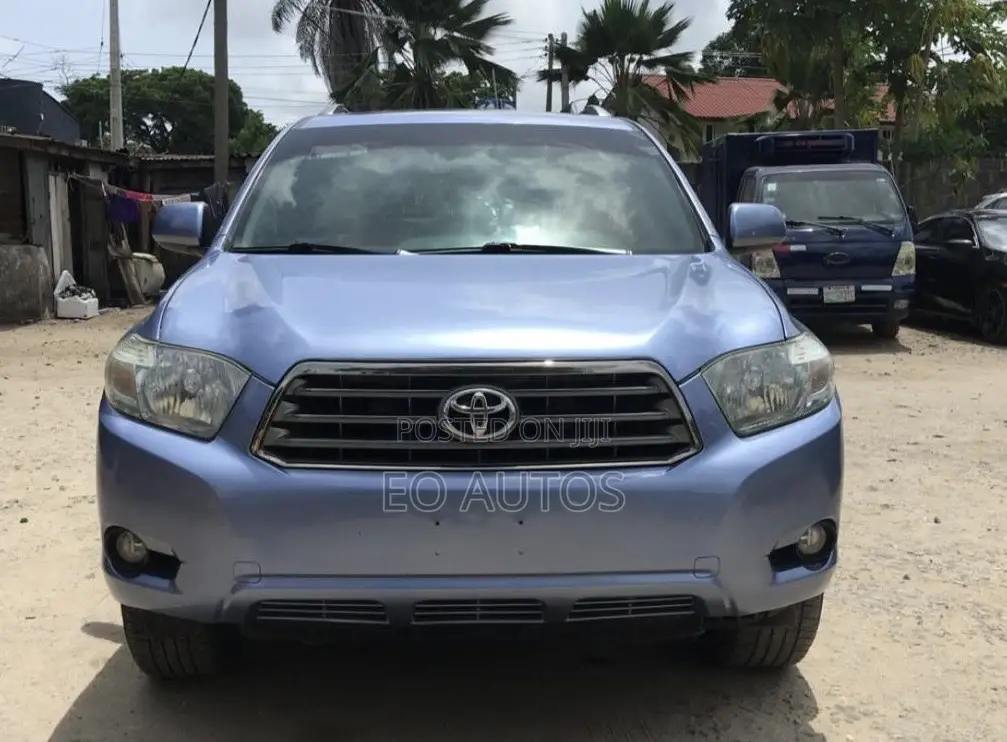 Toyota Highlander Sport 2008 Blue