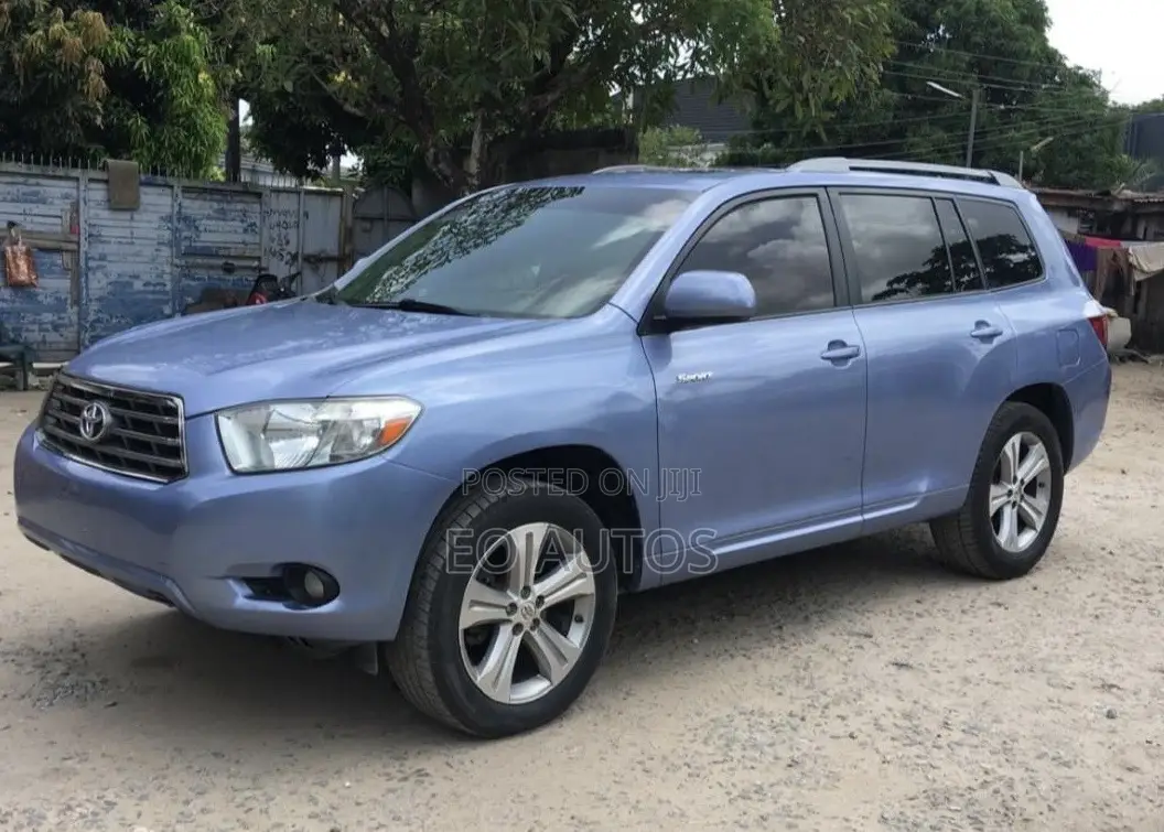 Toyota Highlander Sport 2008 Blue
