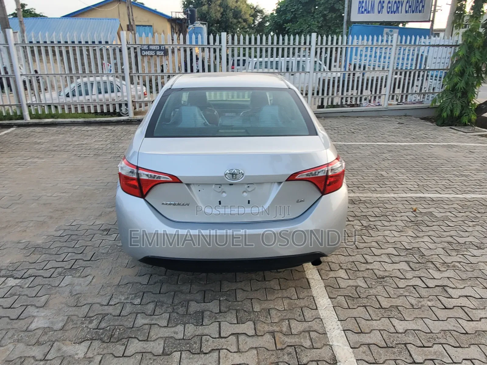 Toyota Corolla 2015 Silver
