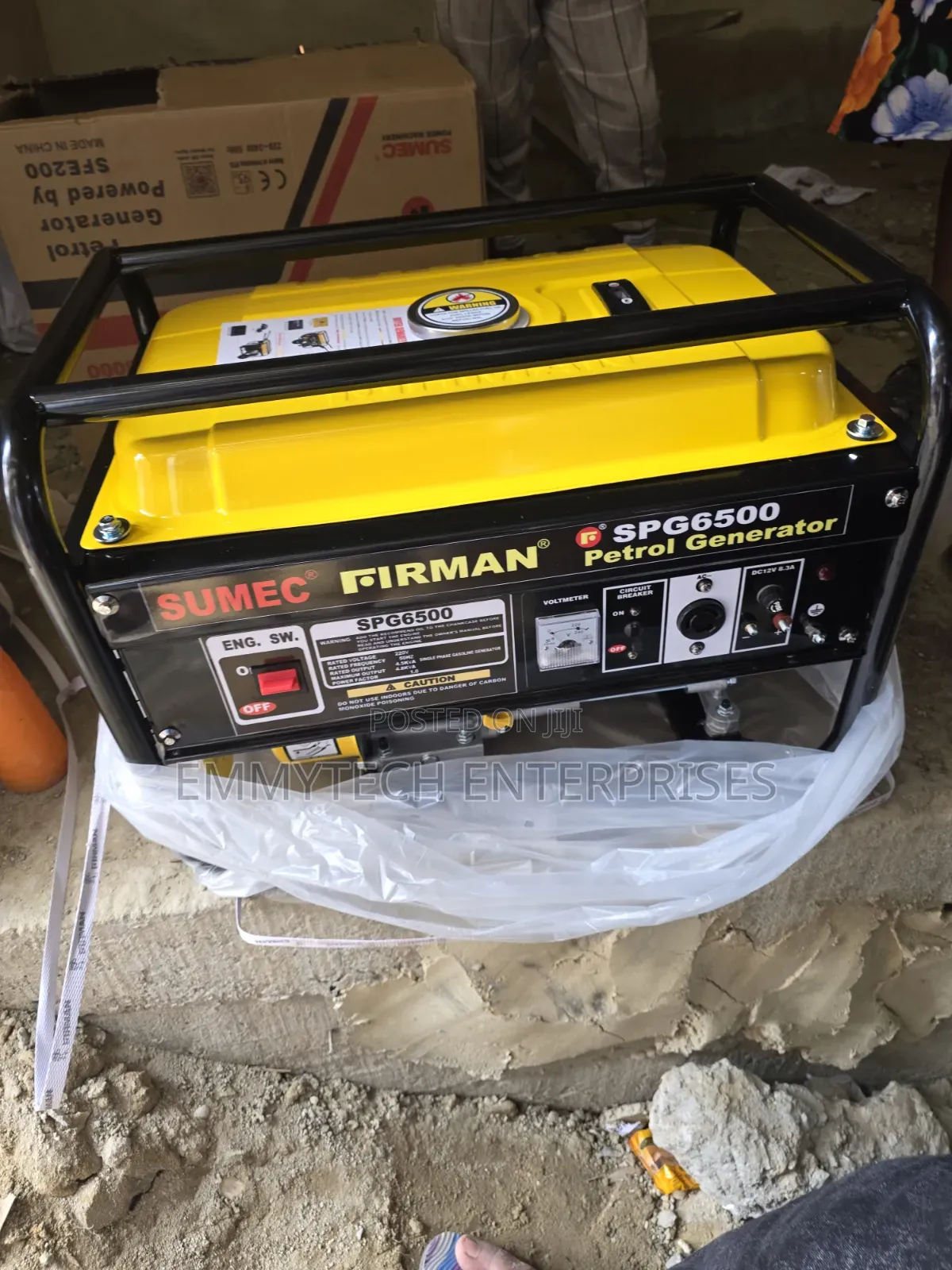 Come I Have Original Sumec Firman Petrol Gen 4.8kva 100%Copper Coil