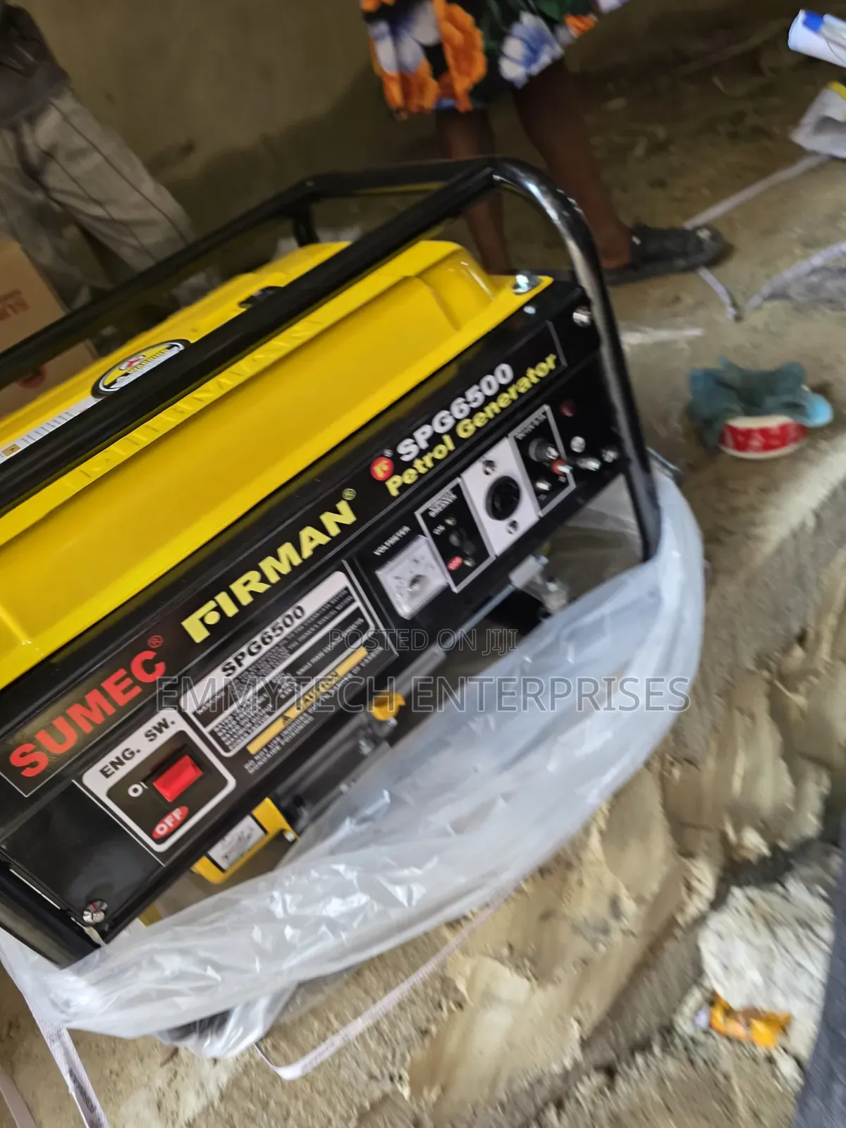 Come I Have Original Sumec Firman Petrol Gen 4.8kva 100%Copper Coil