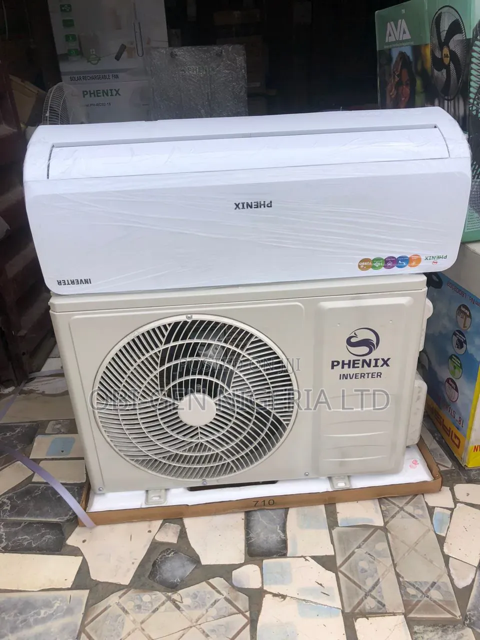 Phenix Ph-Acin-12jd 1.5hp Inverter Split Ac With Kit
Set