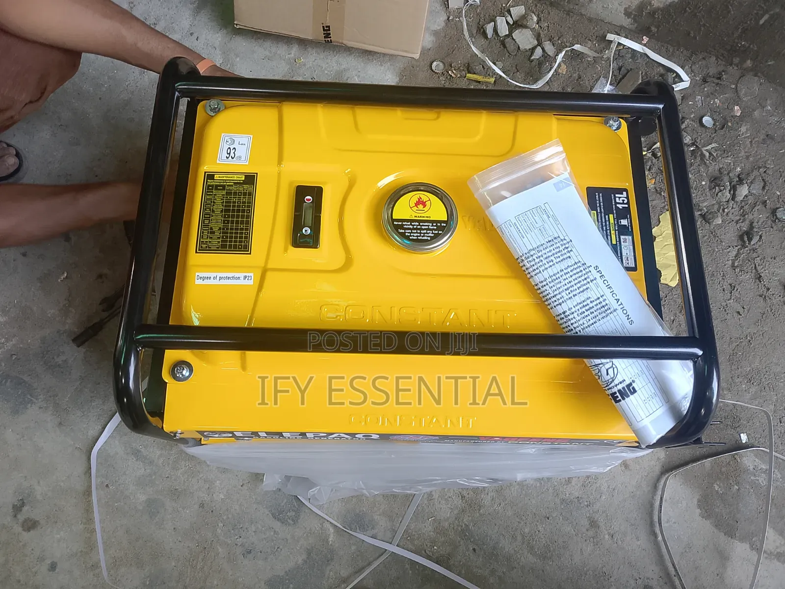 Elepaq Gasoline Generator With Key