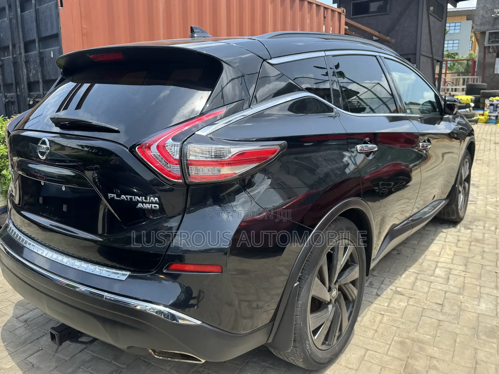 Nissan Murano Platinum AWD 2017 Black