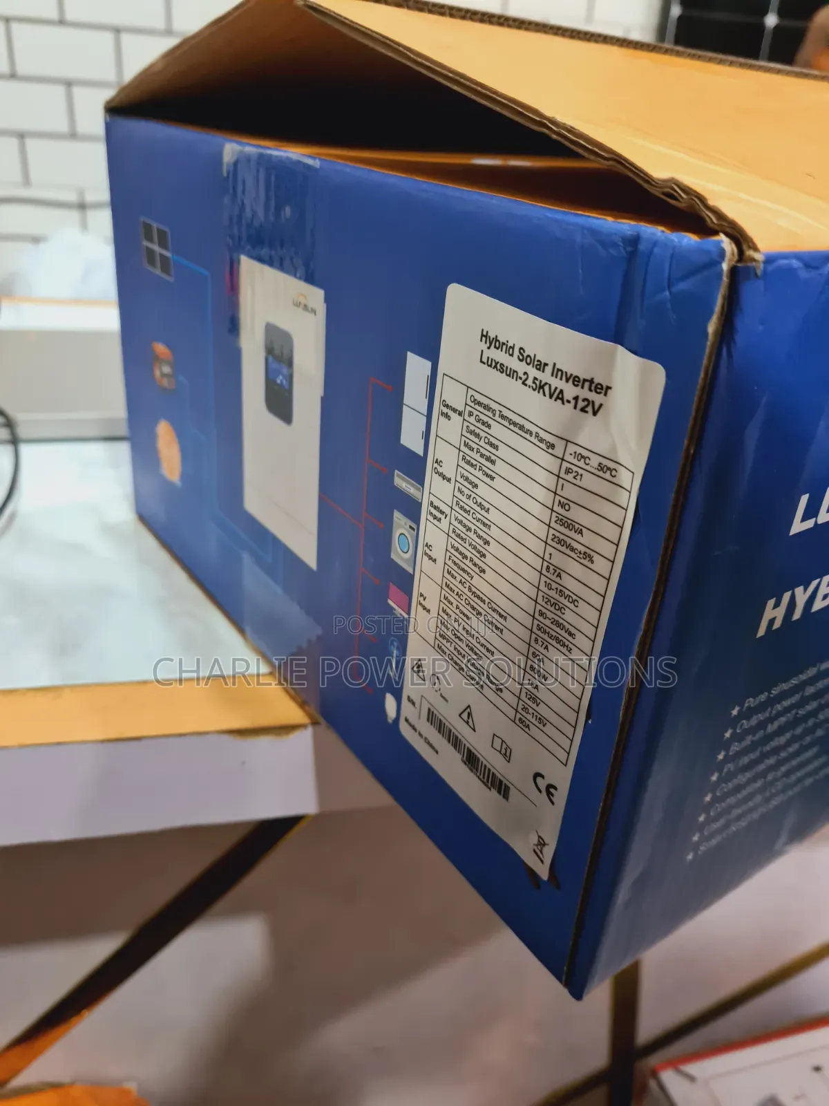 Luxsun 2.5kva Hybrid Solar Inverter