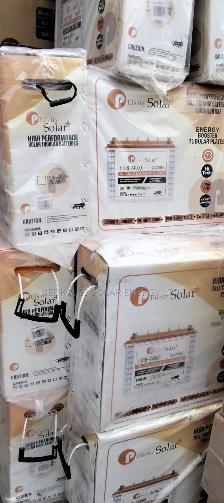 240ah 12v Pelicity Tubuler Battery