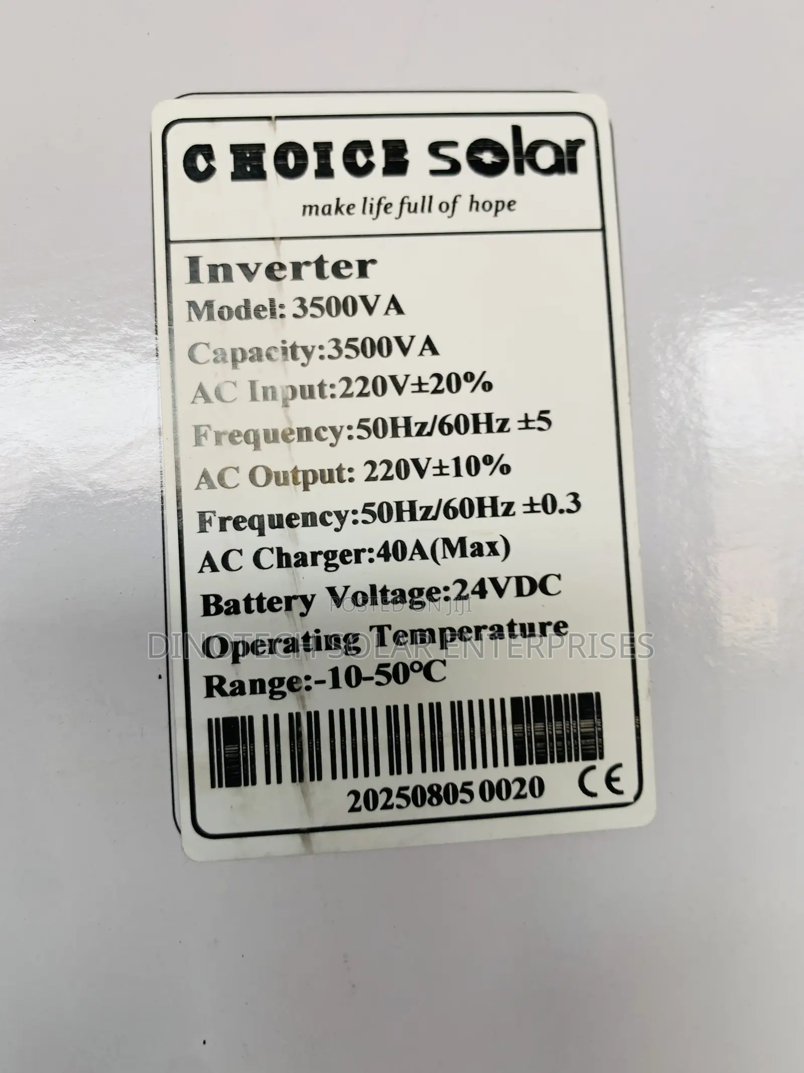 3.5kva 24v Choice Solar Inverter Is Available