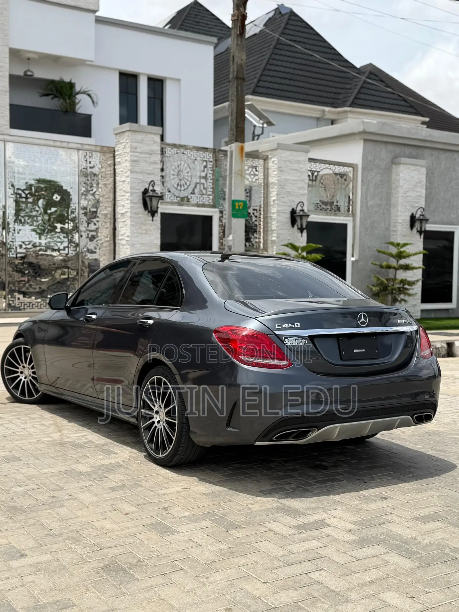 Mercedes-Benz C450 2016 Black