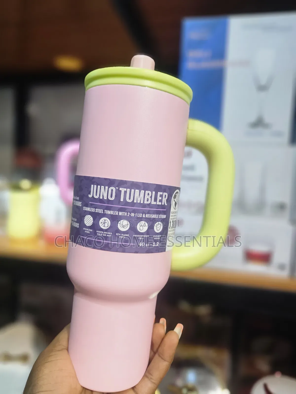 Insulated Tumbler With Straw Cover