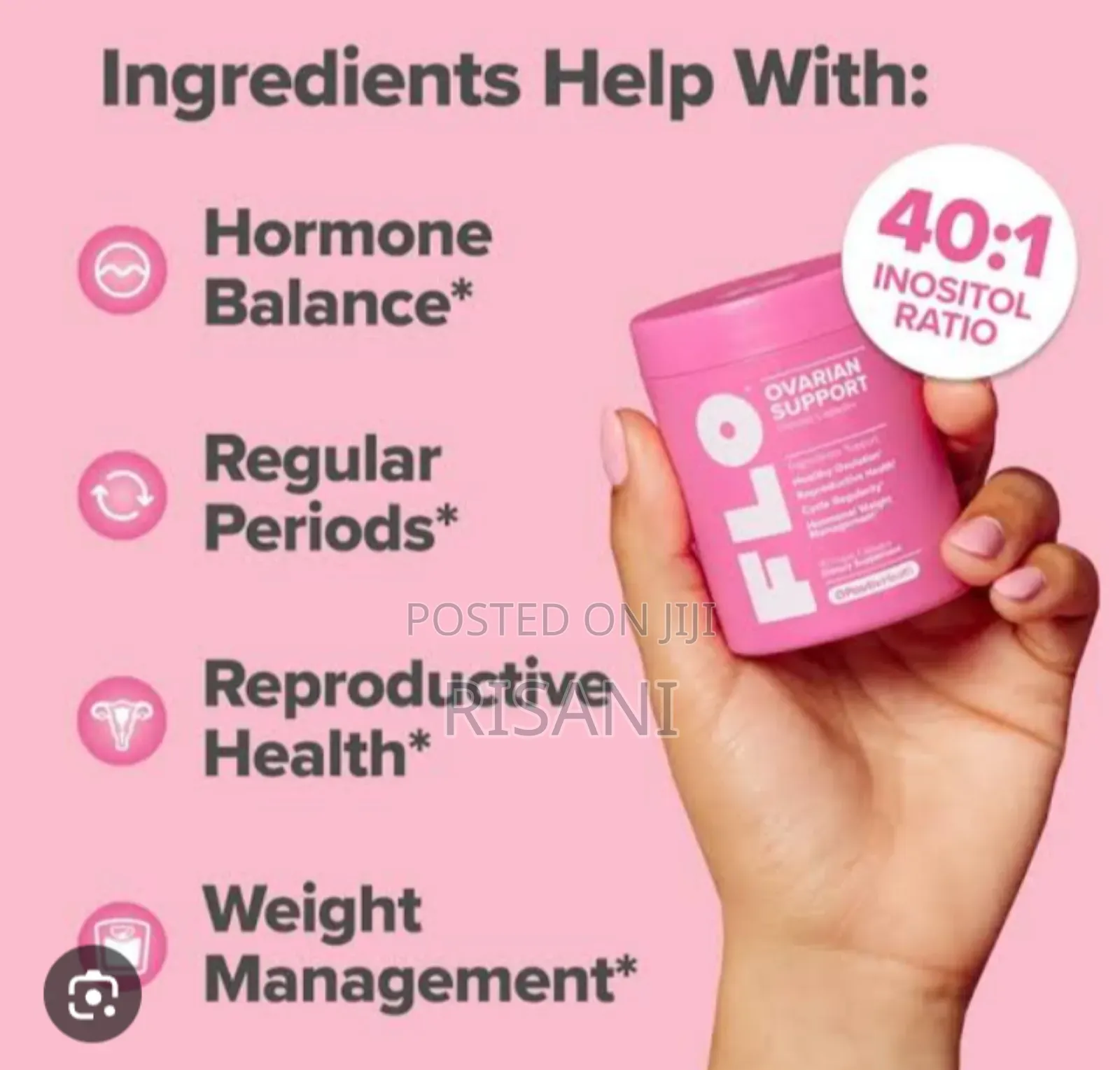 Ovarian Support Vitamin Capsules for Hormone Balance
