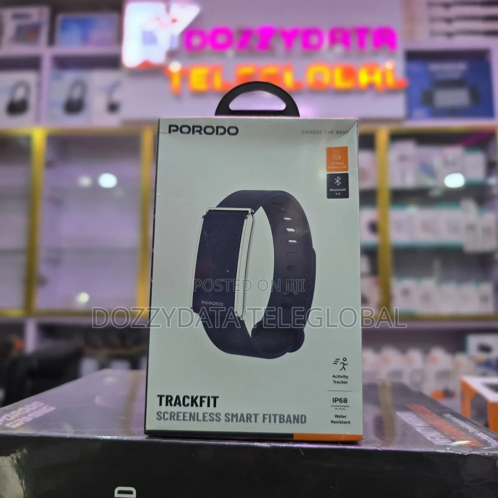 Porodo Trackfit Screenless Smart Fitness Band