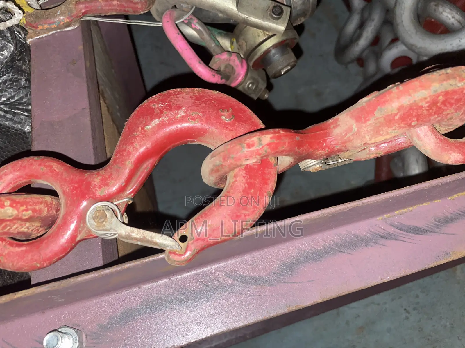 2ton Safety Latch Crosby Eye Hook